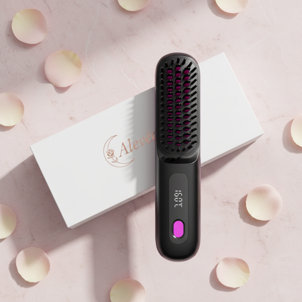 Alevéa GlowComb Pro (cordless straightening comb)