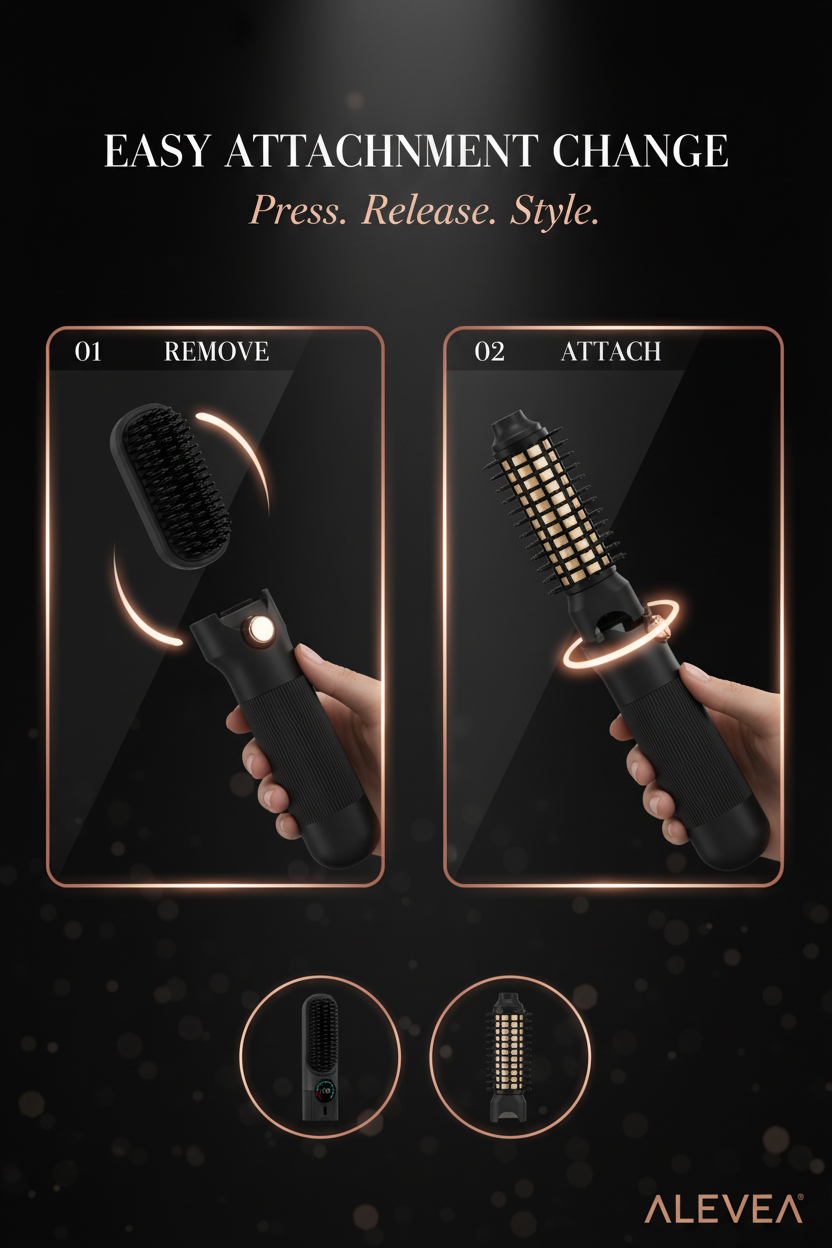 GlowSet 3-in-1 Cordless Hair Styler